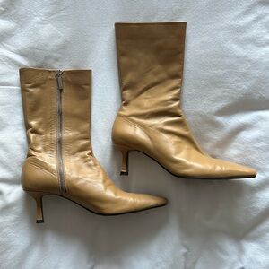 Zara heeled booties